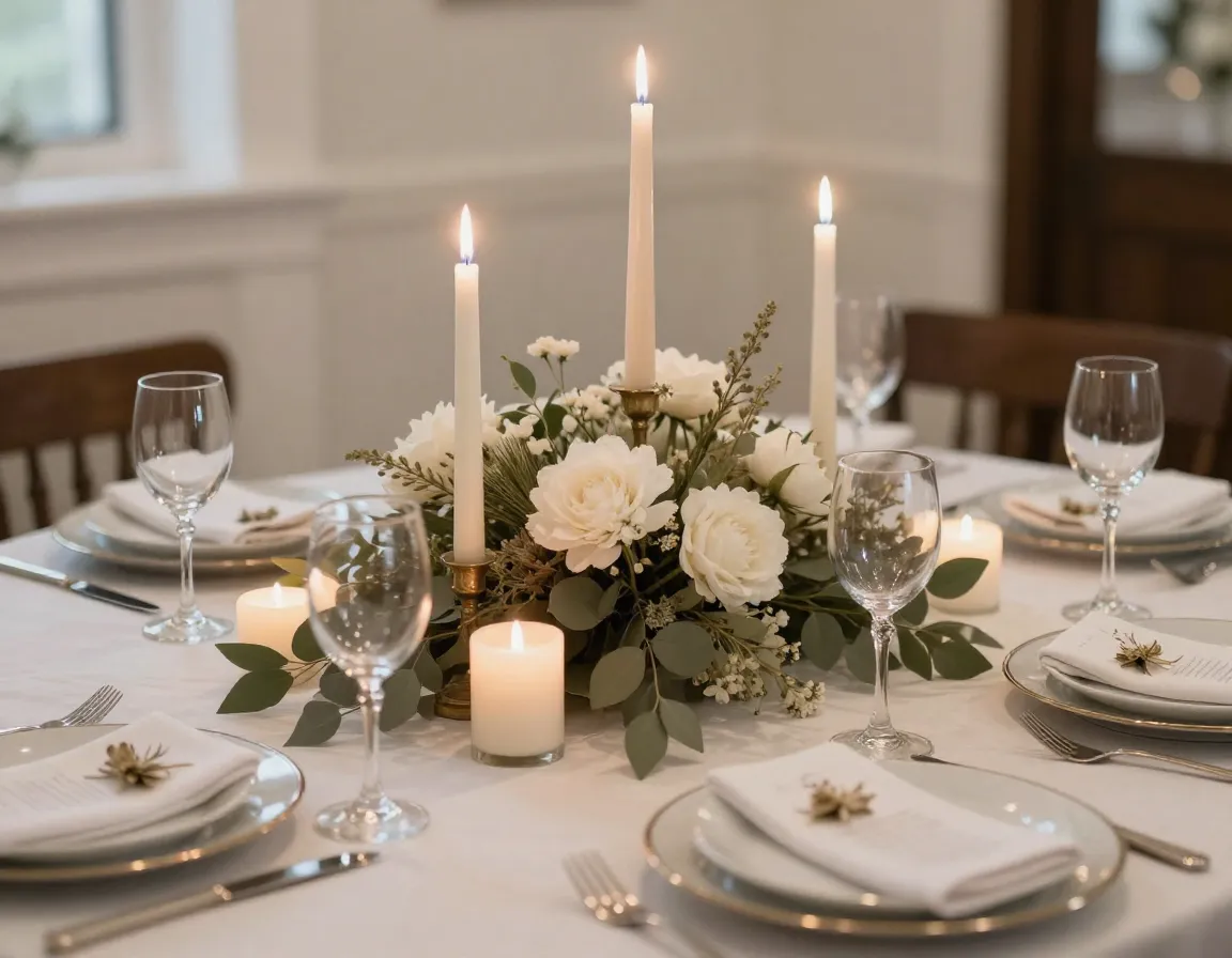 Table arrangement for events